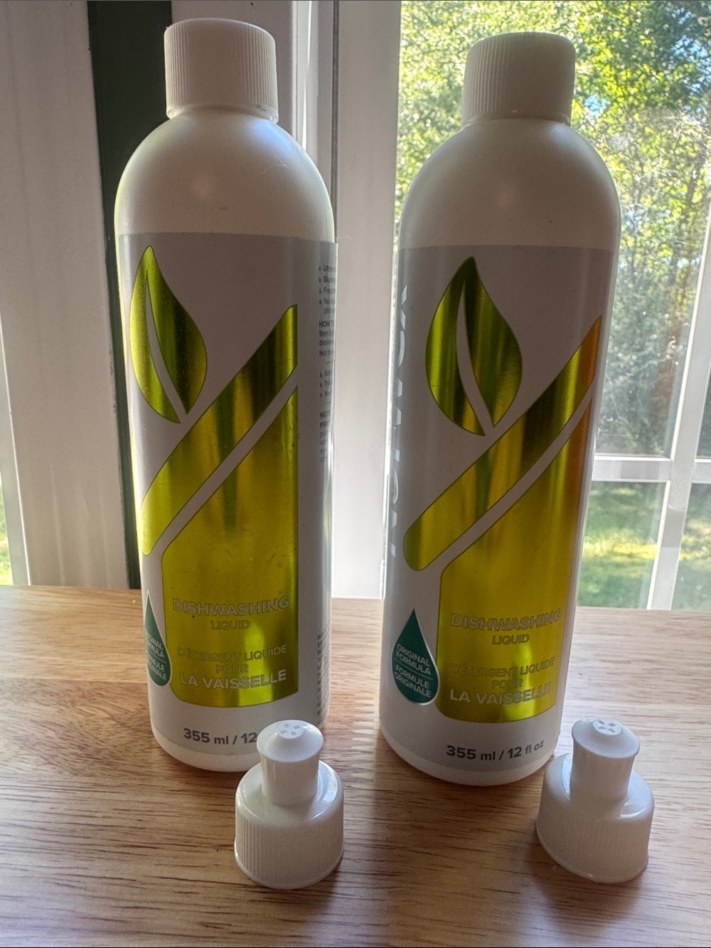 Norwex Dishwashing Liquid - Green and White